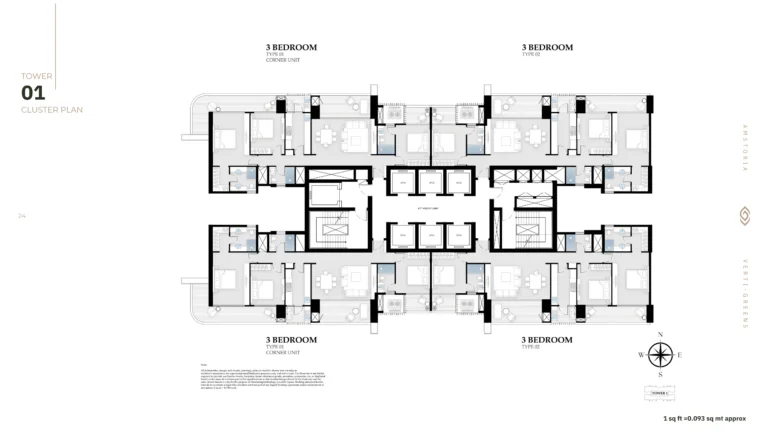 BPTP Verti Green Floor Plan 1 floor plan