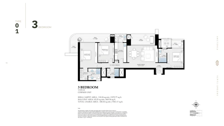 BPTP Verti Green Floor Plan 10 floor plan