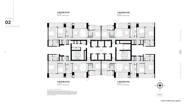 BPTP Verti Green Floor Plan 2 floor plan
