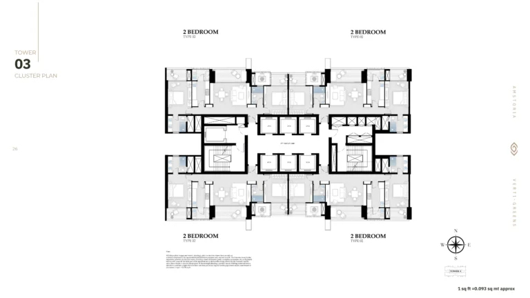 BPTP Verti Green Floor Plan 3 floor plan
