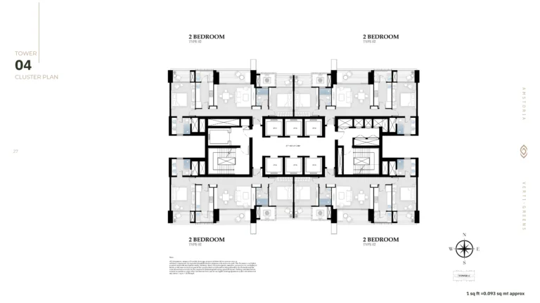 BPTP Verti Green Floor Plan 4 floor plan