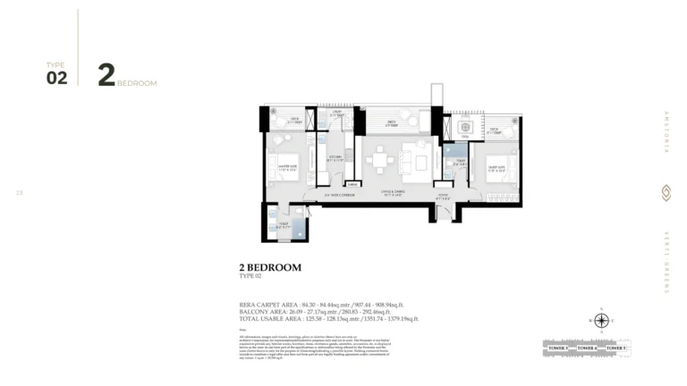 BPTP Verti Green Floor Plan 6 floor plan
