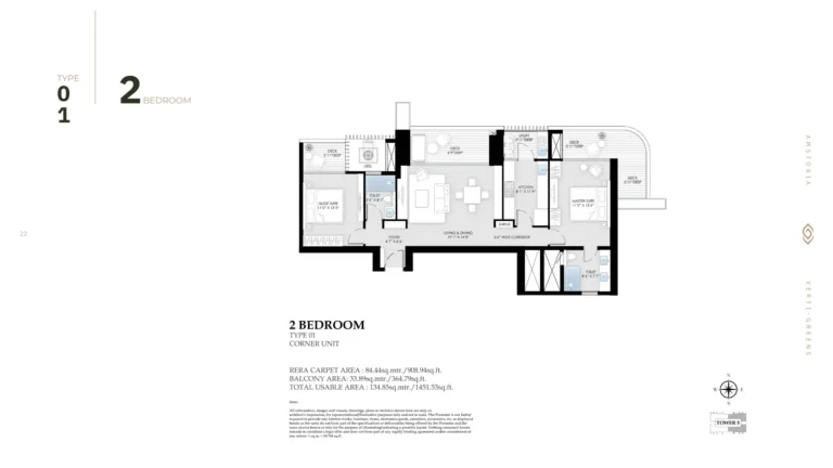 BPTP Verti Green Floor Plan 7 floor plan