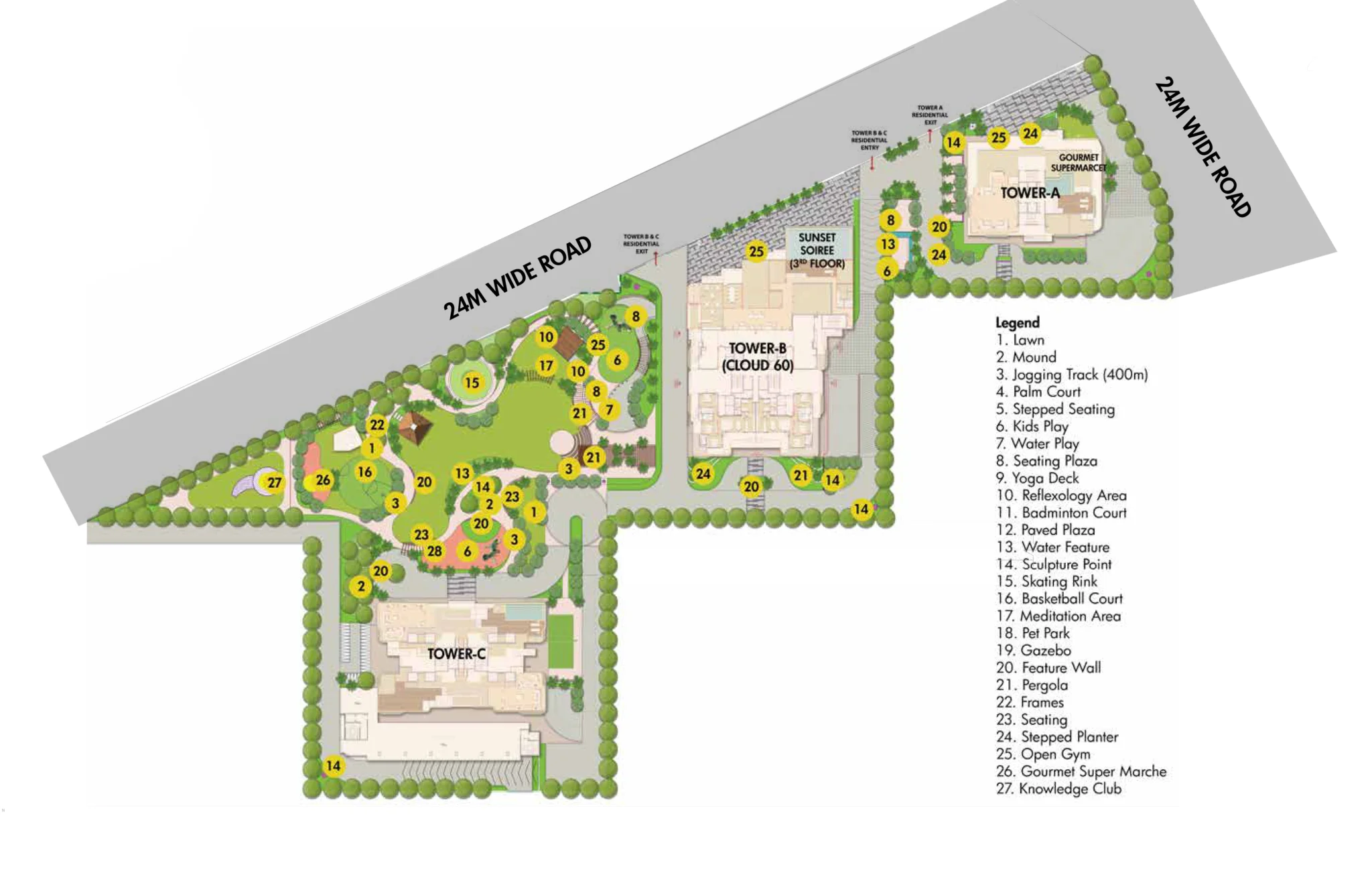 Ganga Anantam Floor Plan 1 floor plan